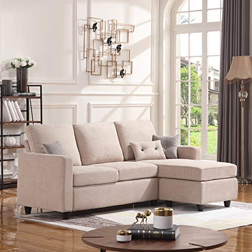 Joybird Holt Sectional with Storage vs HONBAY Convertible Sectional