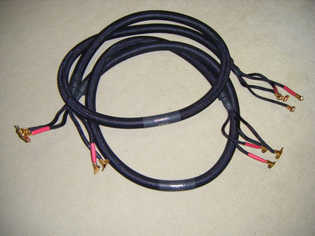 Cable Research Lab Silver 8 ft Bi wire speaker cable