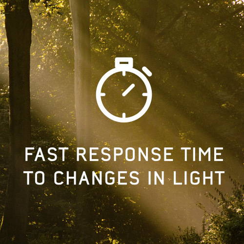 Julbo REACTIV lenses have the fastest response to changes in light