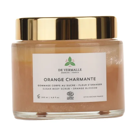 Orange Charmante - Gommage corporel sucre & fleur d'oranger