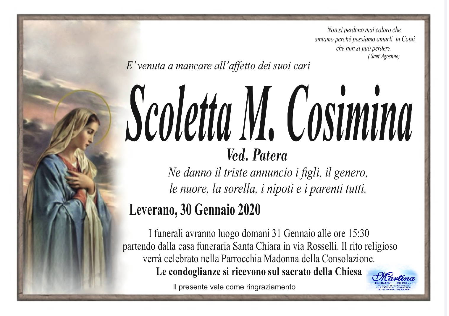 M. Cosimina Scoletta