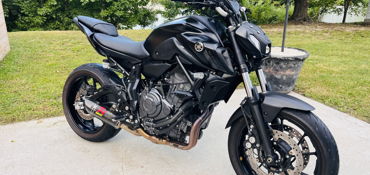 2023 YAMAHA MT-07 motorcycle for rent near CHESAPEAKE          , VA