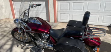 2006 HONDA VTX1300C LUX COLORS motorcycle for rent near Colorado Springs, CO