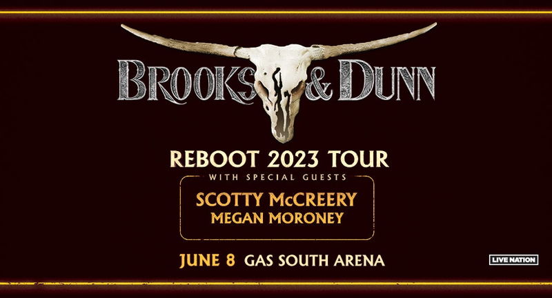 Brooks & Dunn: Reboot Tour 2023 w/ Scotty McCreery and Megan Moroney