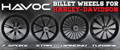 Billet wheels for Harley Davidson motorcycles made in Canada by Havoc Motorcycles
