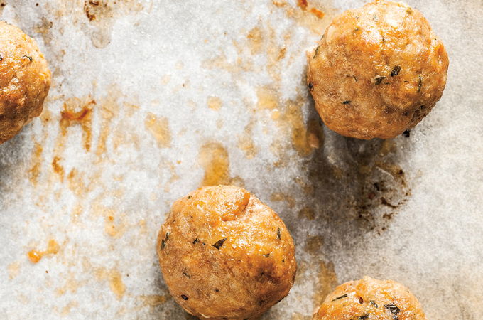 Boulettes de veau quatre usages