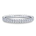 Emerald-Cut Diamond Bracelet