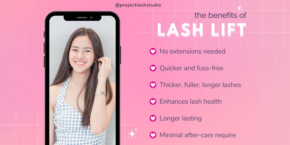 benefits of lash lift project lash studio