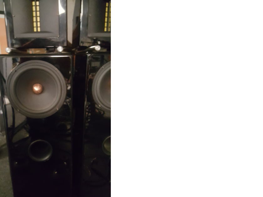 Ascendo Design System Z Ribbon Piano Black Full Range FullRange Audiogon