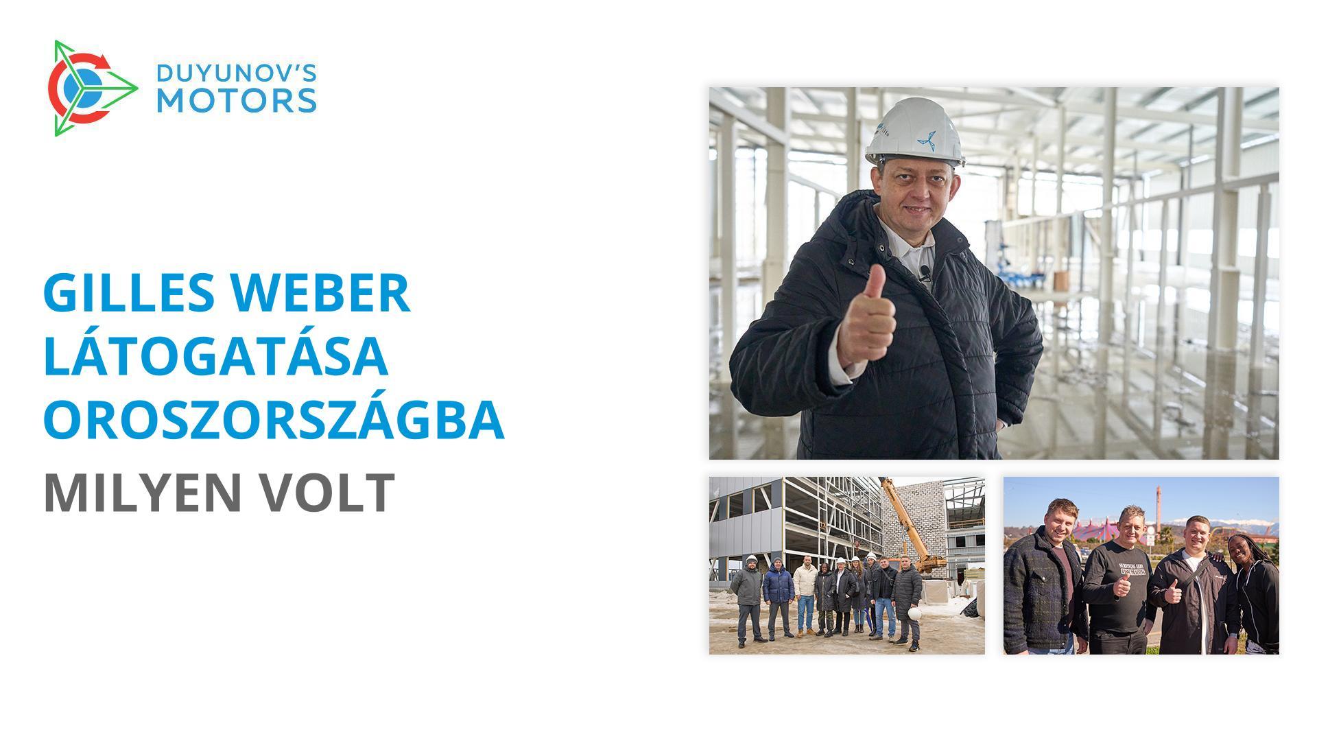 Gilles Weber oroszországi látogatása: milyen volt