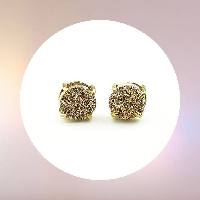 Boucles d’oreilles Hokee Minéraux en pierres naturelles, bijoux énergétiques élégants pour la confiance et la beauté intérieure