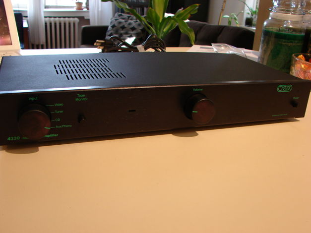 Creek  4330 "Stereophile budget component of the year"