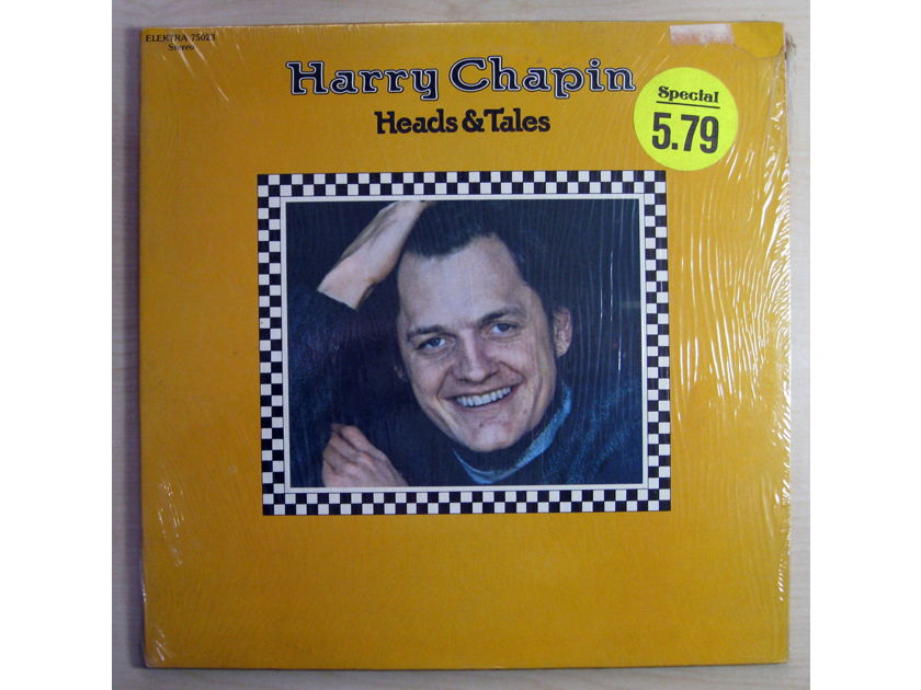 Harry Chapin - Heads & Tales - SEALED REISSUE Elektra EKS-75023