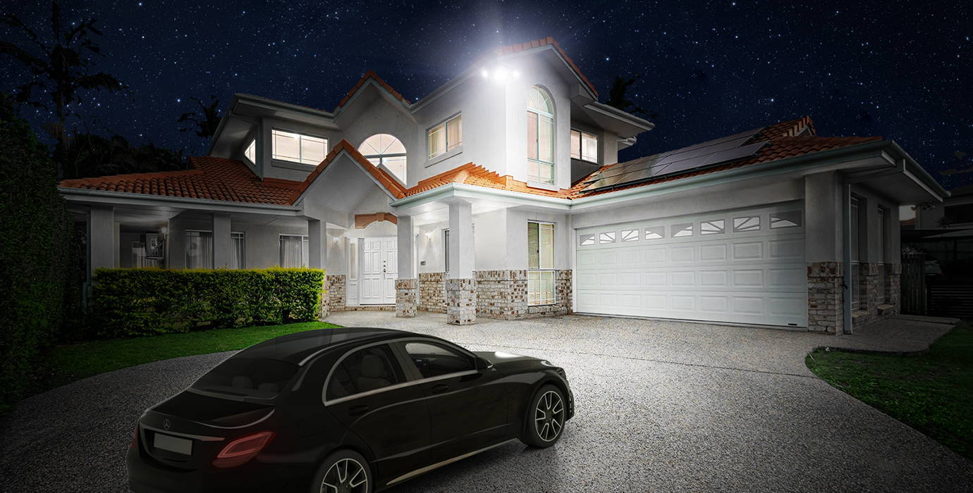 Garage 40W Motion Detector LED Wall Sconces