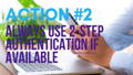 identity safety tip use 2 step authentication internet security