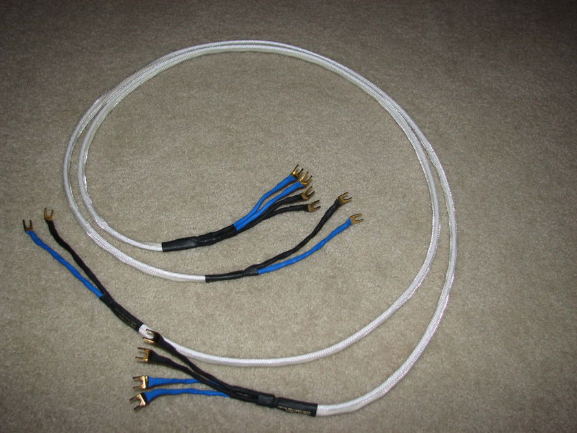 Signal Cable  6ft Silver Resolution Bi-Wire Speaker Cable