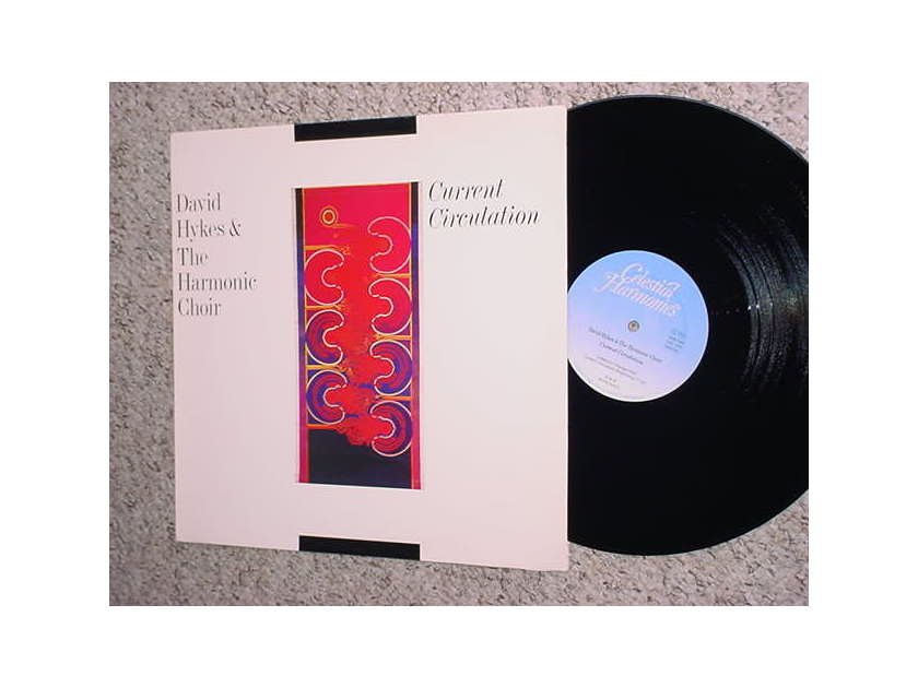David Hykes & the Harmonic Choir - current circulation lp record DMM DIRECT METAL MASTERING W Germany