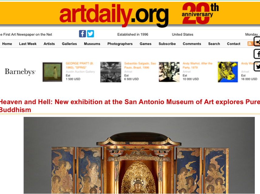 ArtDaily, Heaven and Hell