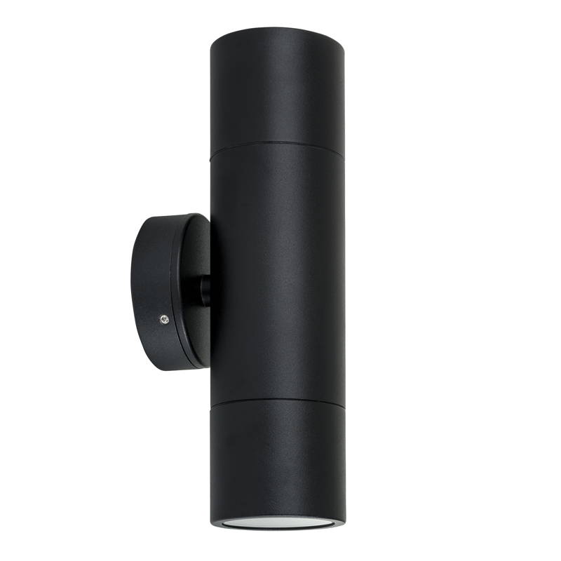 HV1025T-HV1027T - Tivah Black TRI Colour Up & Down Wall Pillar Lights