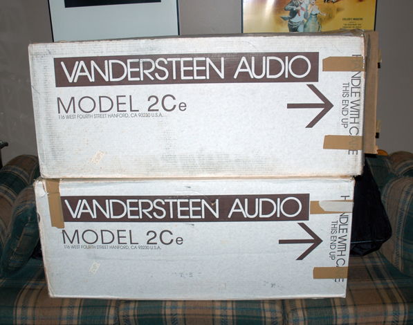 Vandersteen Model 2ce Speakers  Model 2ce  1 Owner