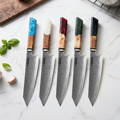 Seido japanese kitchen Chef knife cutting meat