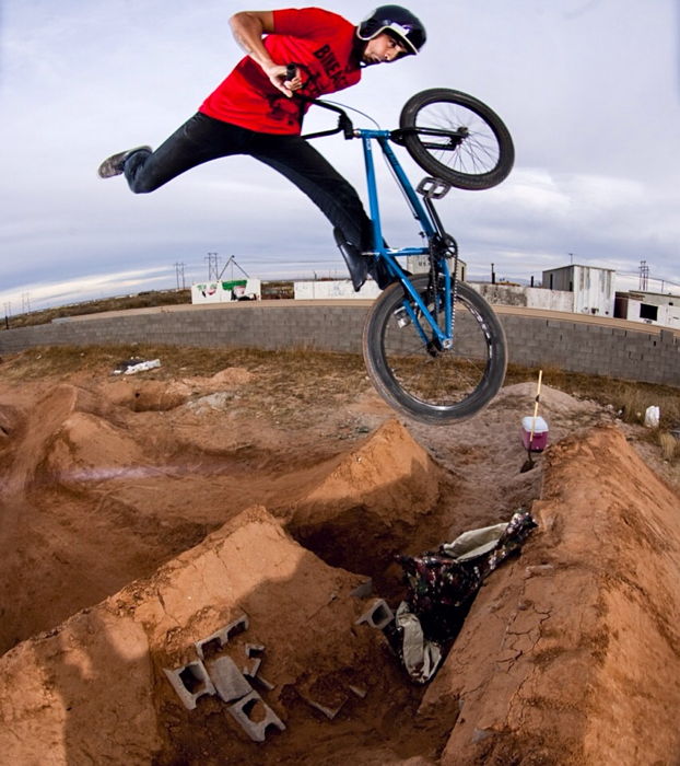 Quad трюки на BMX
