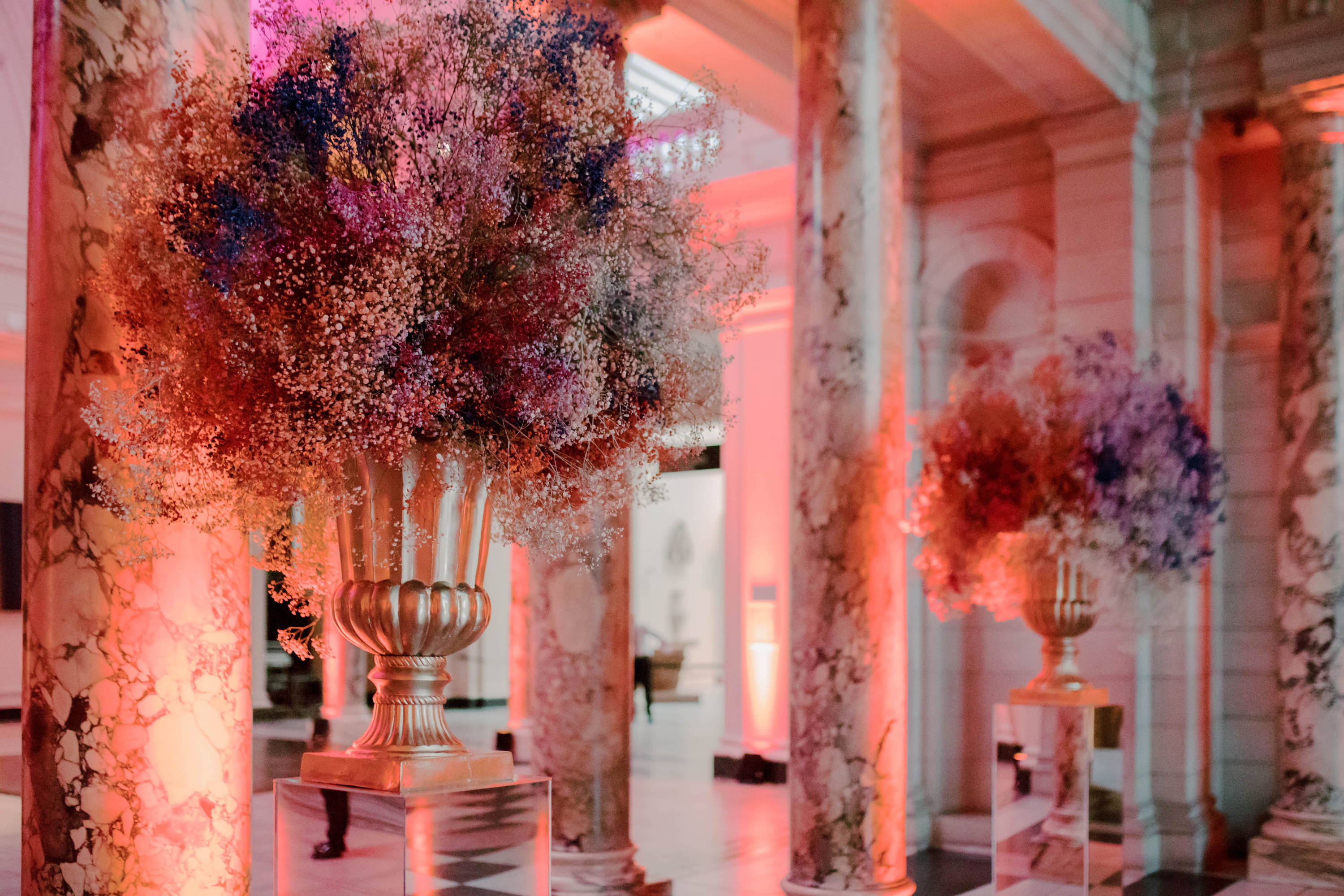 Wild at Heart Event Flowers at the V & A Museum