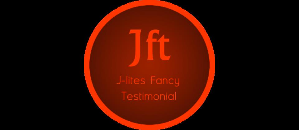 J-lite Fancy Testimonial - полезные и красивые отзывы на сайте