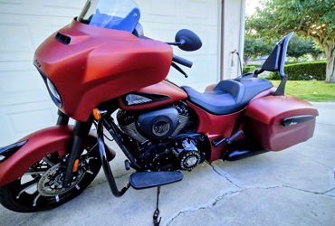 2023 INDIAN CHIEFTAIN DARK HORSE motorcycle for rent near Poway, CA