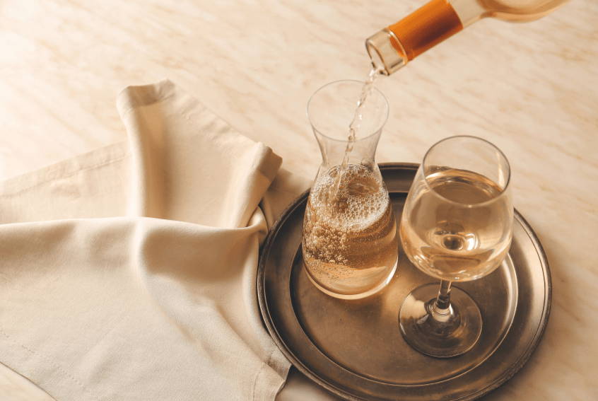 carafe vin blanc