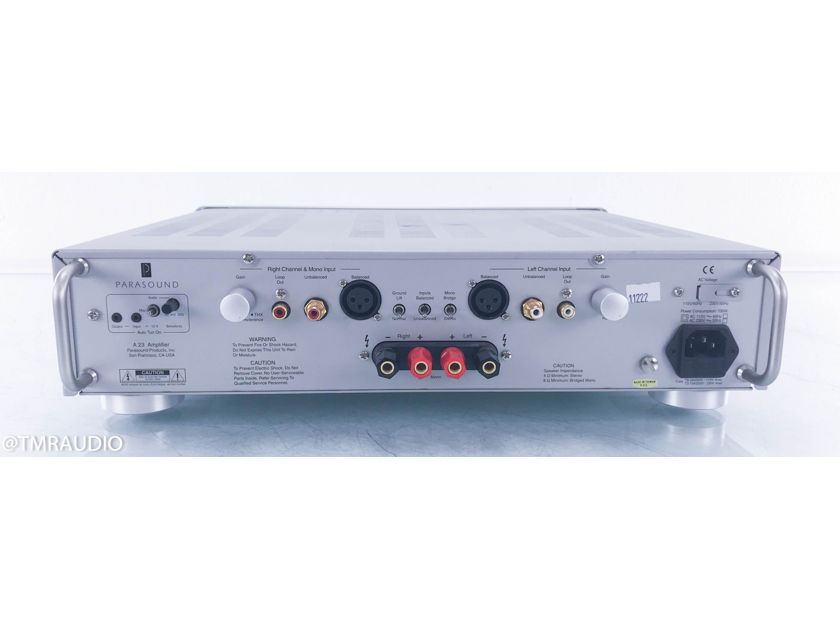 Parasound A23 Stereo Power Amplifier; A23(11222)