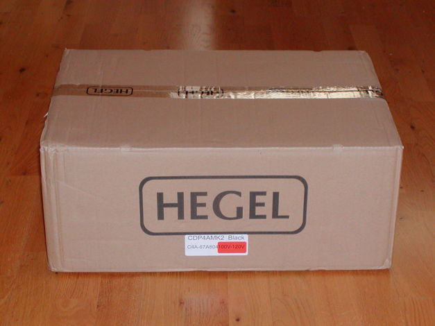 Hegel CD-P4A MKII CD Player "Black".