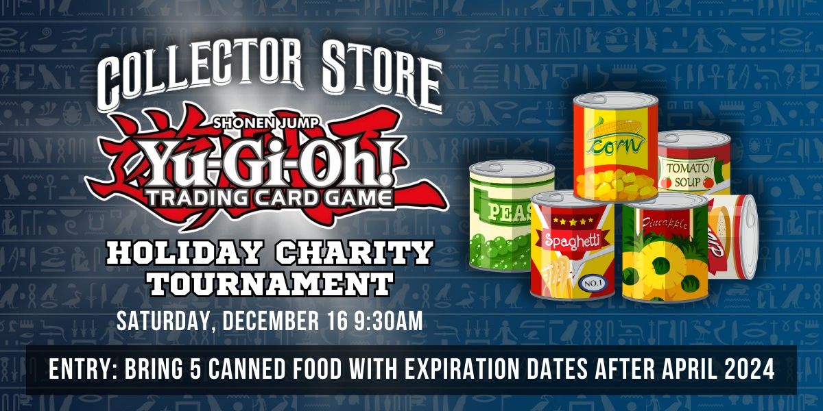 Yu-Gi-Oh! Holiday Charity Tournament promotional image