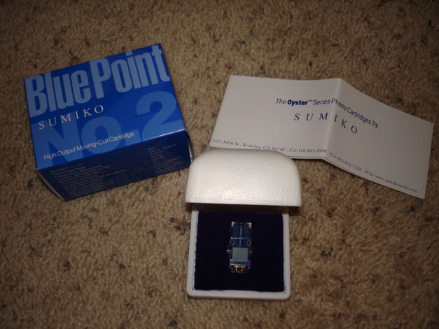 Sumiko Blue Point No. 2 high output MC cartridge NEW