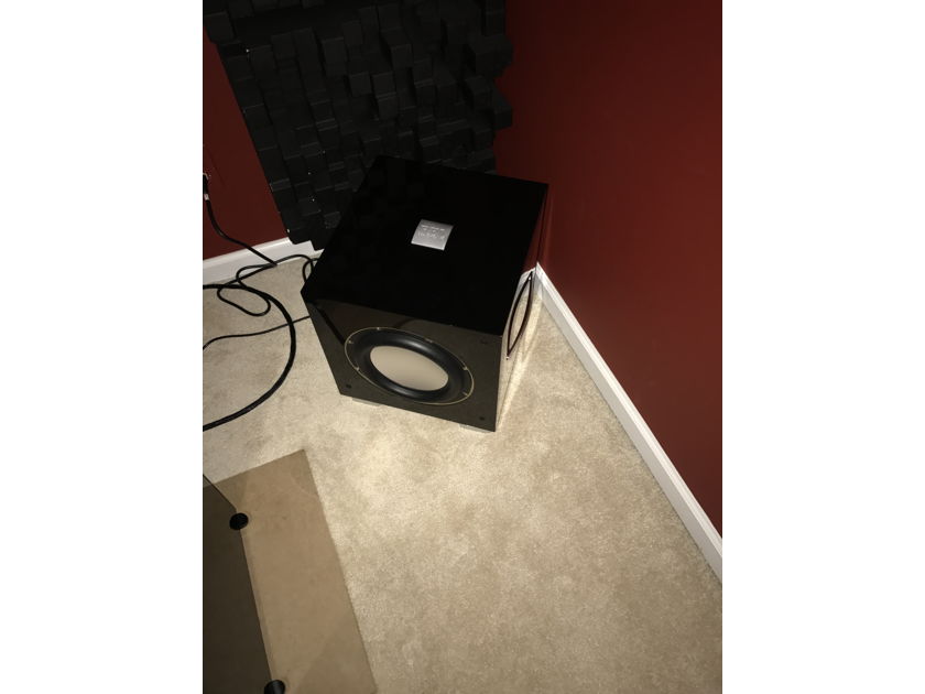 REL Acoustics S-3 SHO gloss black Subwoofers (pair) Virtually New!! Steal these