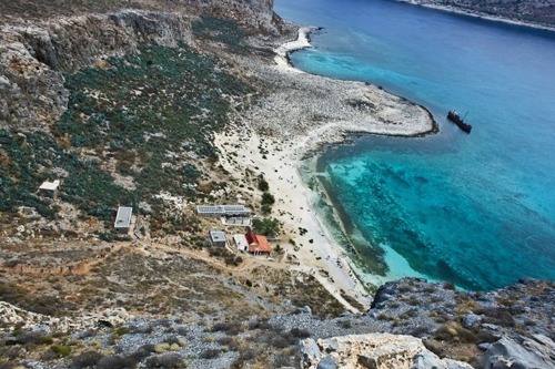 Остров Грамвуса и бухта Балос (из Ретимно)