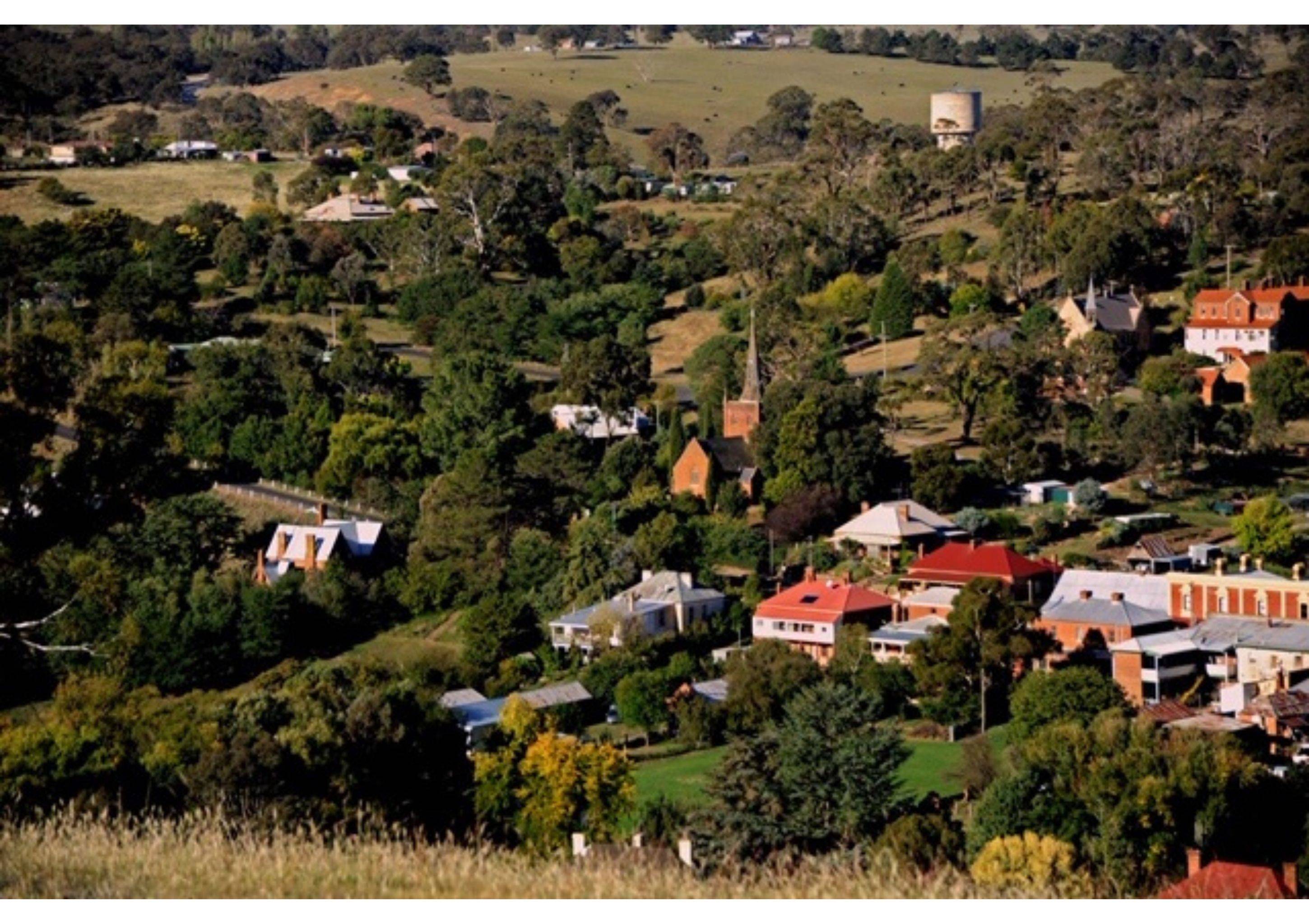 Carcoar from Stoke Hill NSW