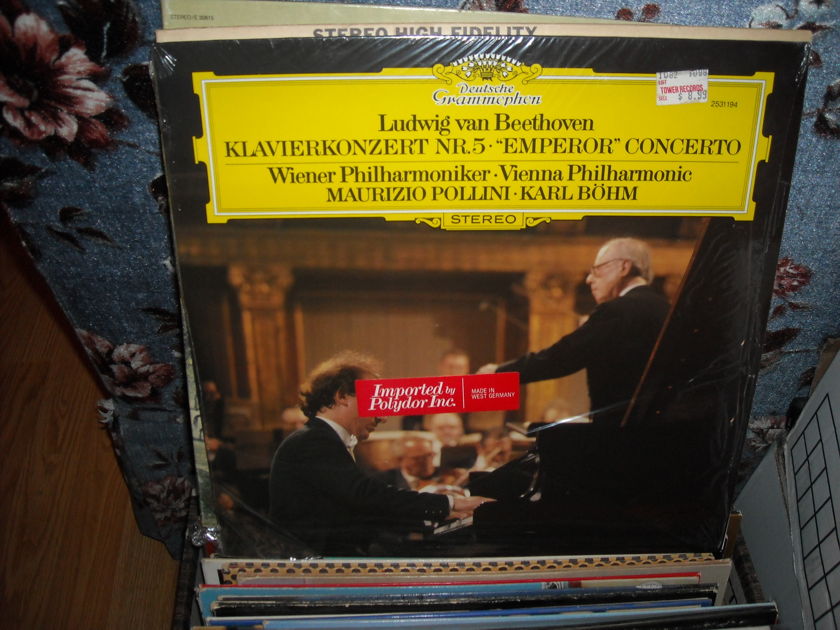 Beethoven - Klavierkonzert Nr. 5 - "Emperor" Concerto DG  LP  (c)