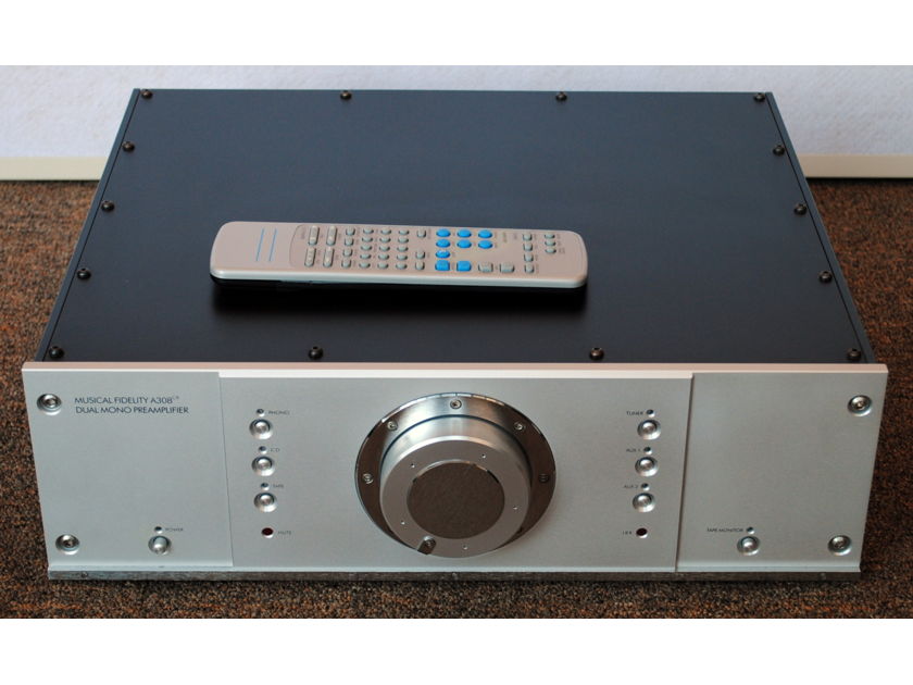 Musical Fidelity A308cr Preamplifer With Phono Stage