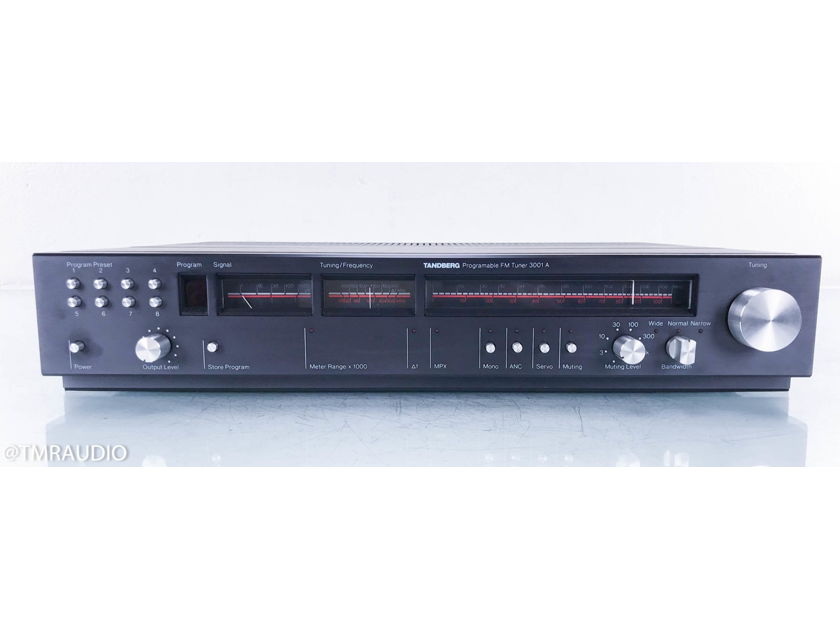 Tandberg 3001A Stereo FM Tuner 3001-A; AS-IS (Preset Buttons/Tuning) (14861)