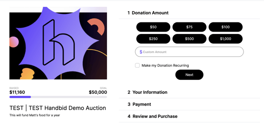 donation block