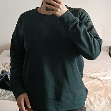 Dark green sweater