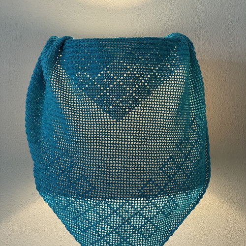 Haak Patroon: Gehaakte Omslagdoek Sanne