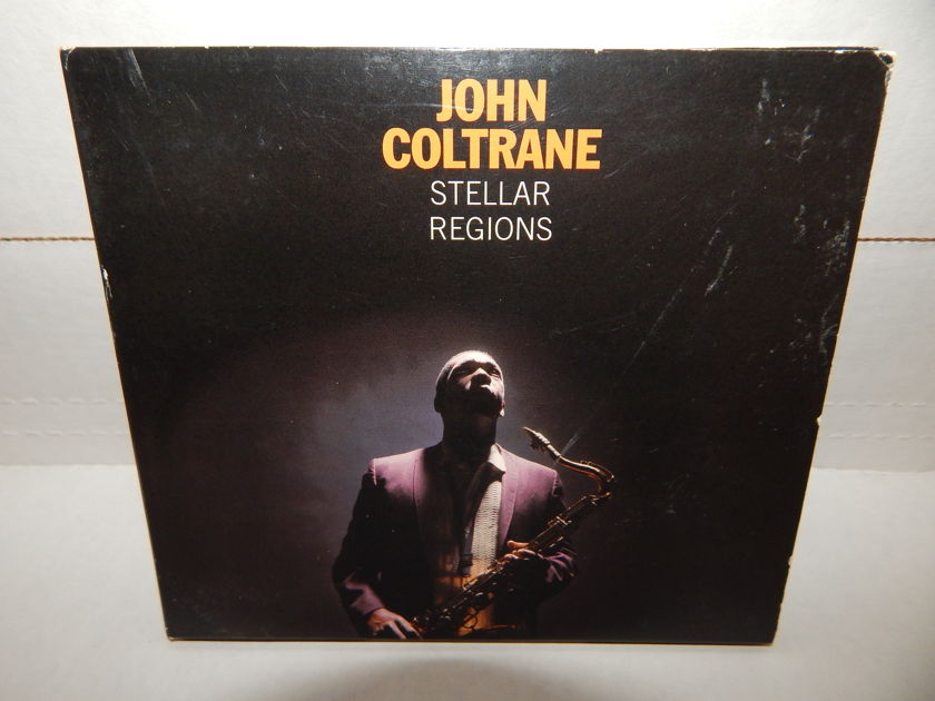 JOHN COLTRANE STELLAR REGIONS - Super 20Bit Impulse IMP-169 Trifold 14pg booklet CD