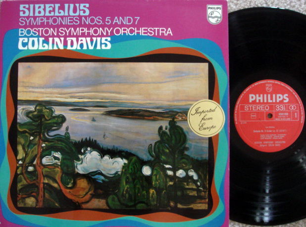 Philips / DAVIS, - Sibelius Symphony No.5 & 7, MINT!
