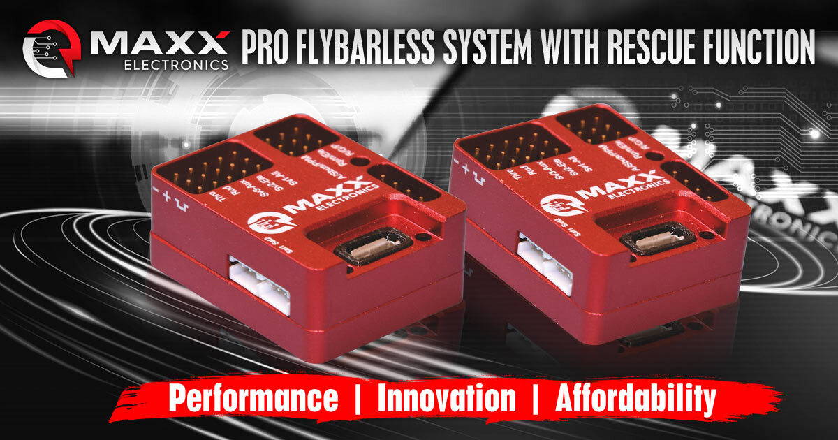 Maxxtronik Pro Flybarless System– HeliDirect