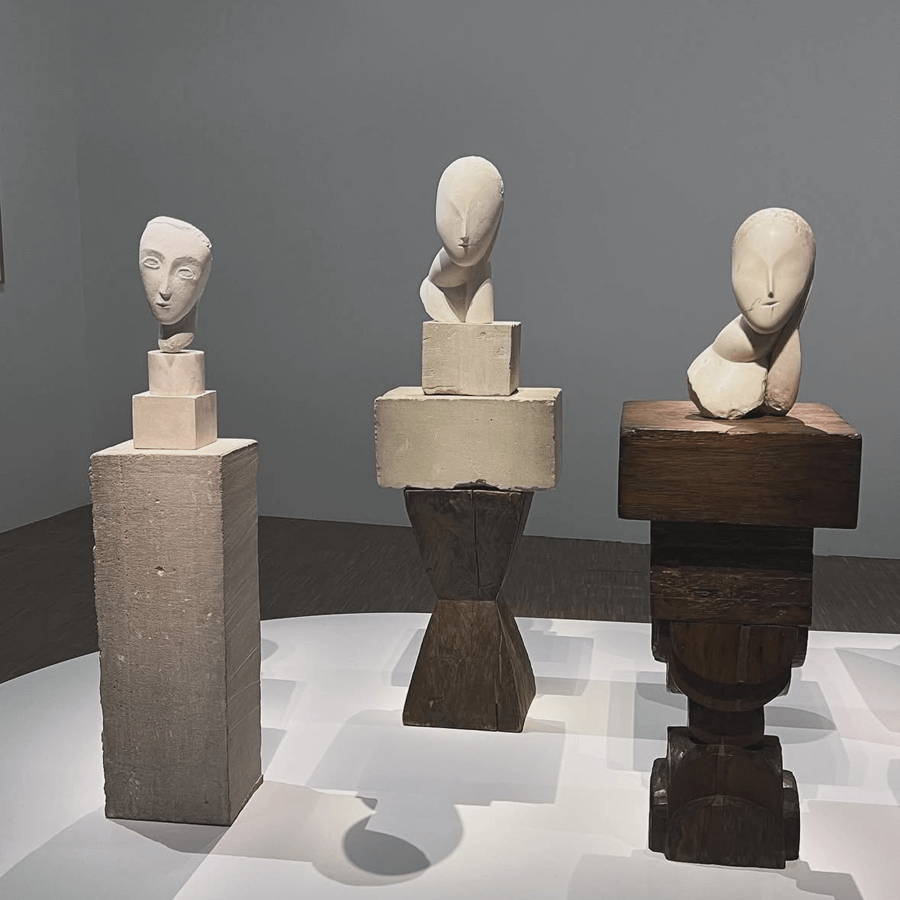 Brancusi exhibition in Centre Pompidou in Paris