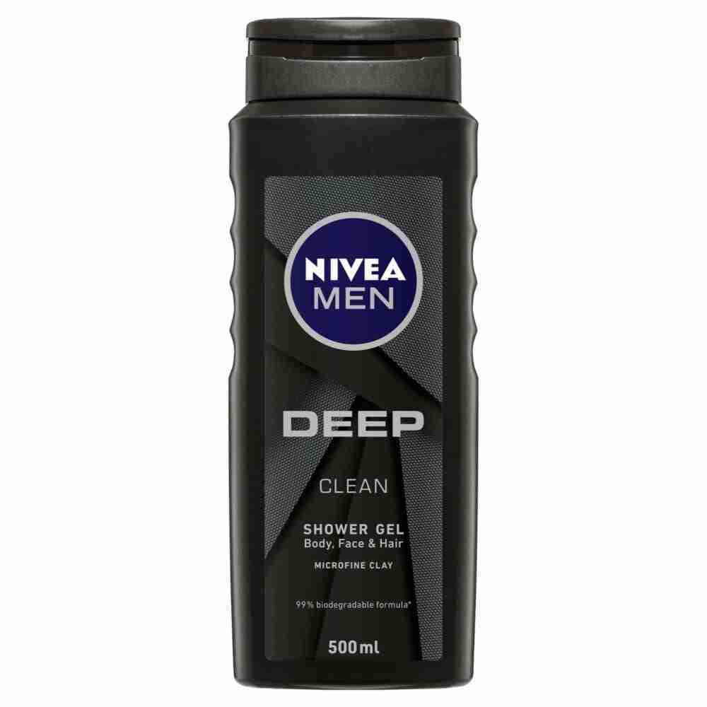 Nivea For Men Deep Shower Gel 500Ml