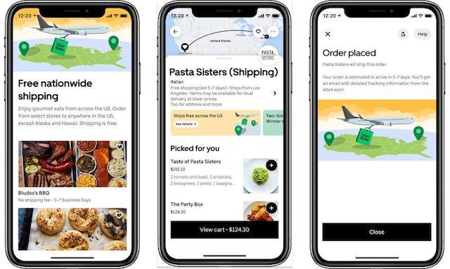 ubereats app - cloudwaitress