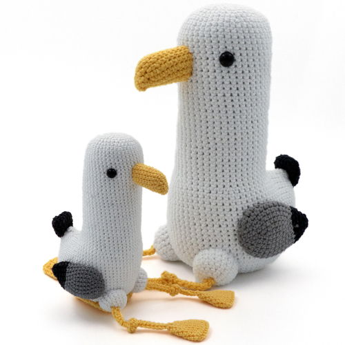 Amigurumi Seagull